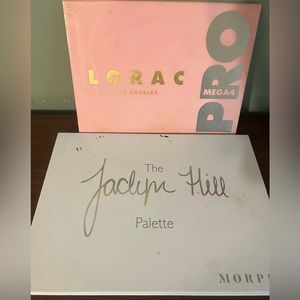 Morphe Jaclyn Hill and Lorac Mega 4